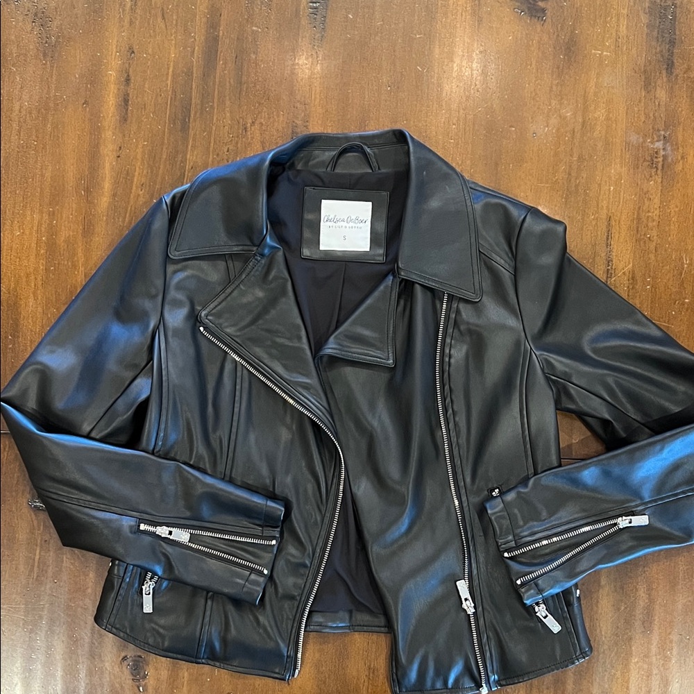 Chelsea DeBoer by Lily & Lottie Black Moto Jacket